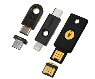 YubiKey: устройство для управления паролями с поддержкой 2FA