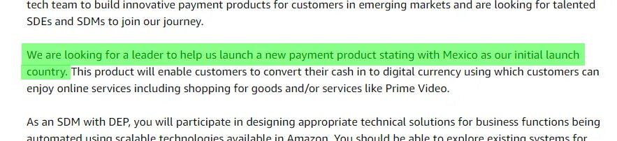 Amazon создает платформу цифровых платежей